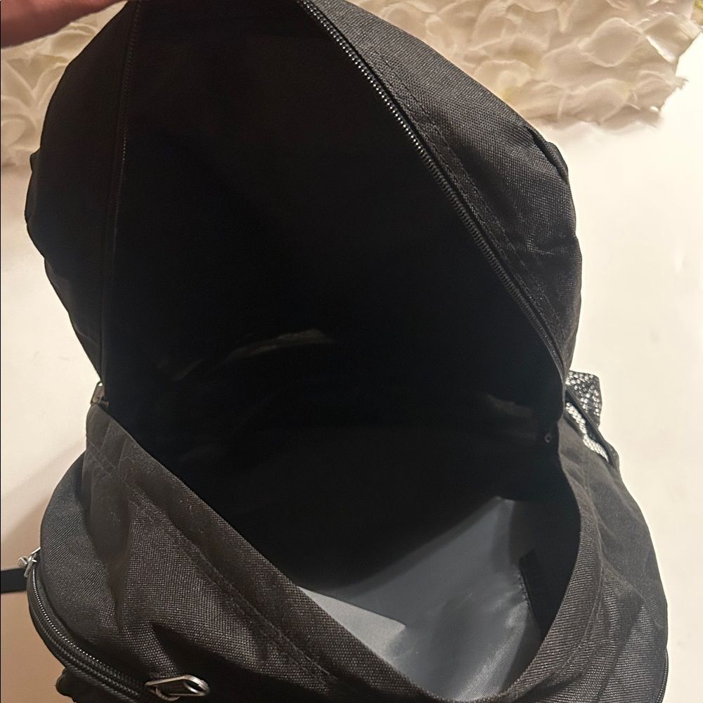 Black Backpack for Men - Picture 3 of 6